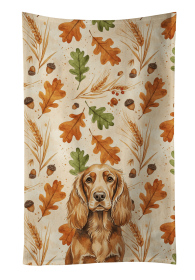 Sussex Spaniel Heirloom Fall Kitchen Towel